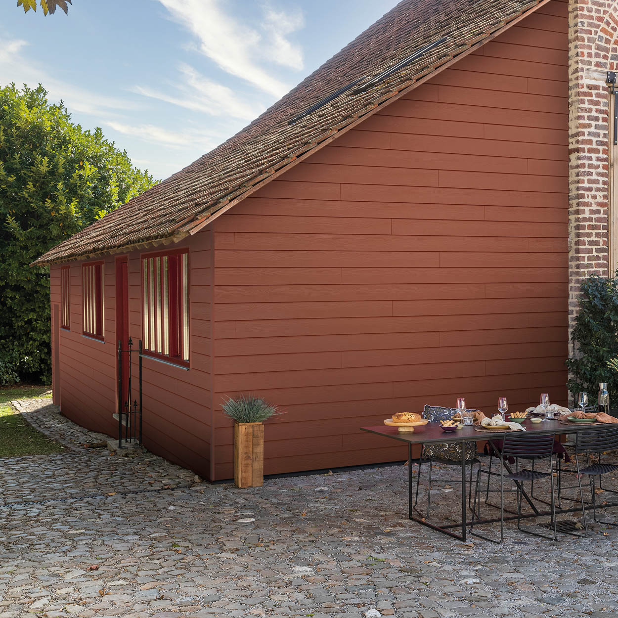 Cedral Lap Wood Gevelbekleding Baksteenrood C72